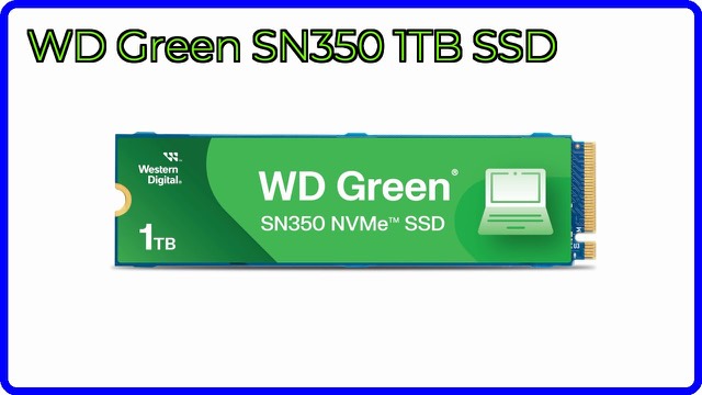 Western Digital WD Green SN350 M.2 NVMe solid state drive