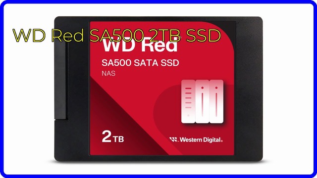 Western Digital WD Red SA500 2TB 2.5-inch NAS SSD