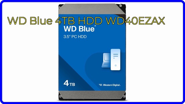 Western Digital WD Blue 4TB 3.5-inch internal hard drive