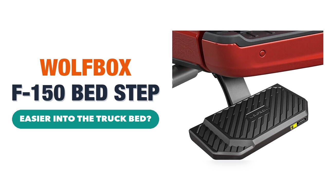 WOLFBOX BS01 retractable truck bed step