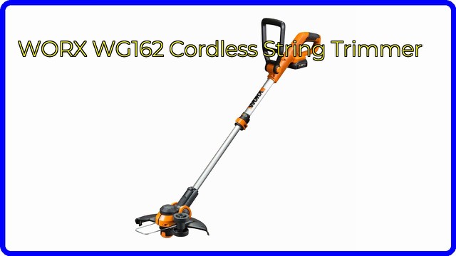 WORX WG162 cordless string trimmer and edger with telescopic shaft