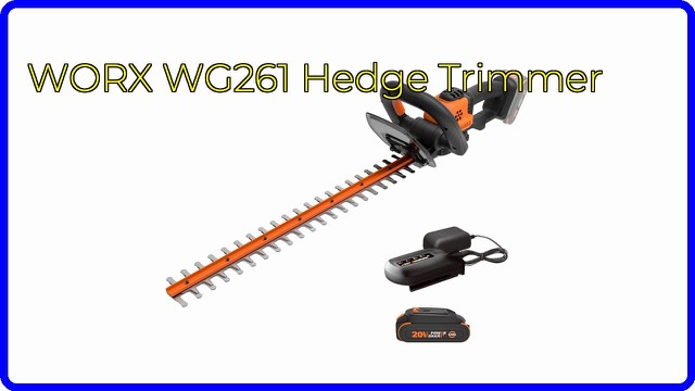 WORX WG261 22-inch cordless hedge trimmer