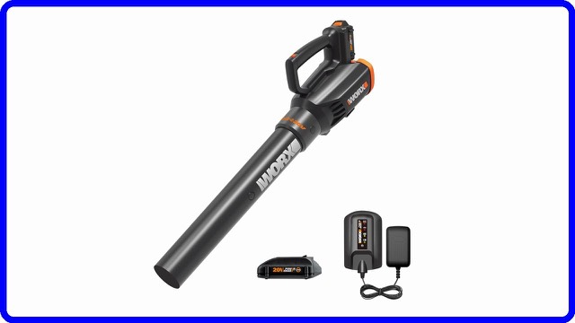 WORX WG547 cordless leaf blower with 20V battery