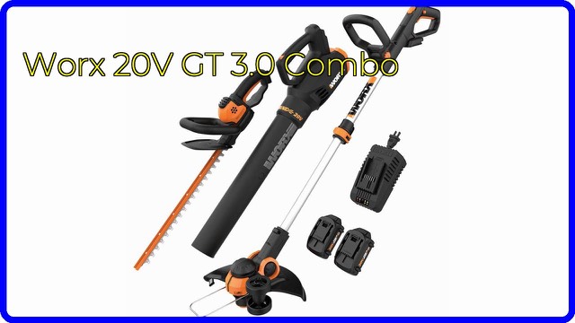 WORX 20V cordless string trimmer, hedge trimmer and blower set