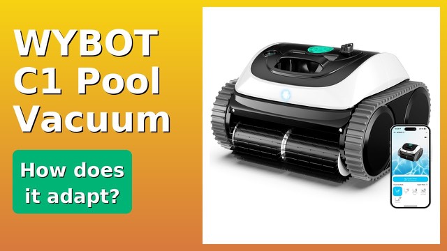 WYBOT C1 cordless robotic pool cleaner for inground pools