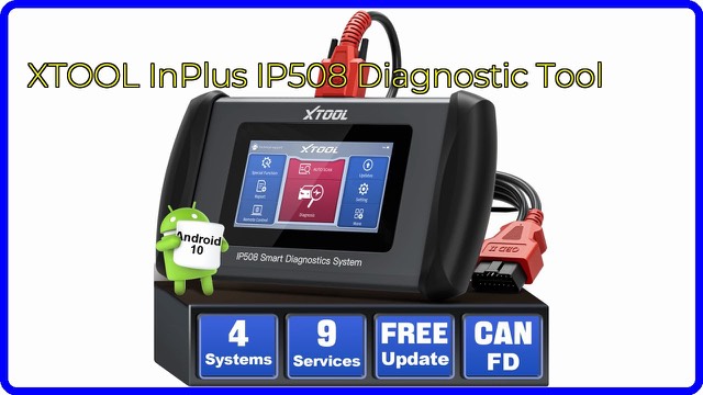 XTOOL InPlus IP508 handheld car diagnostic scan tool