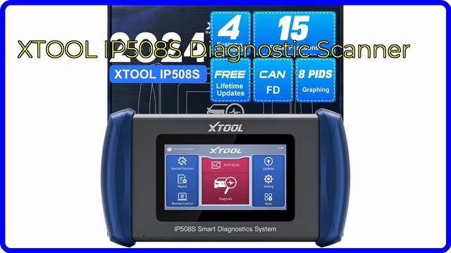 XTOOL InPlus IP508S tablet-style OBD2 diagnostic scan tool