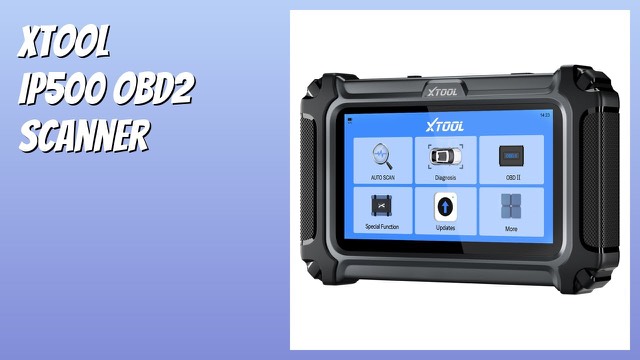 XTOOL IP500 handheld diagnostic scanner for Toyota with 5-inch touchscreen