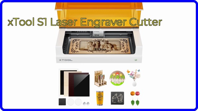 xTool S1 enclosed laser engraver and cutter