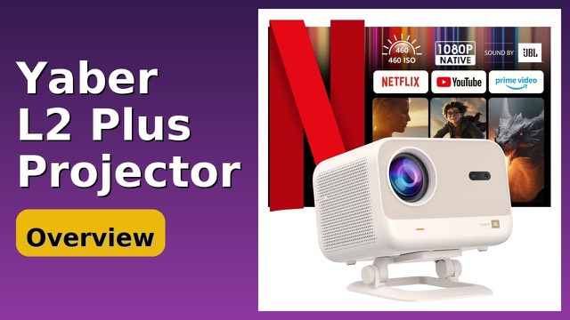 Yaber L2 Plus portable 1080P smart projector