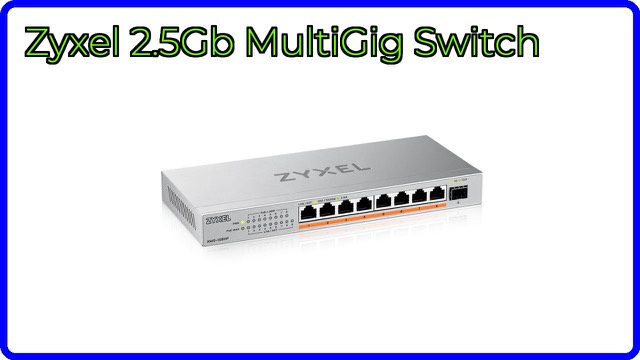 Zyxel XMG-108HP compact 8-port multi-gigabit PoE switch