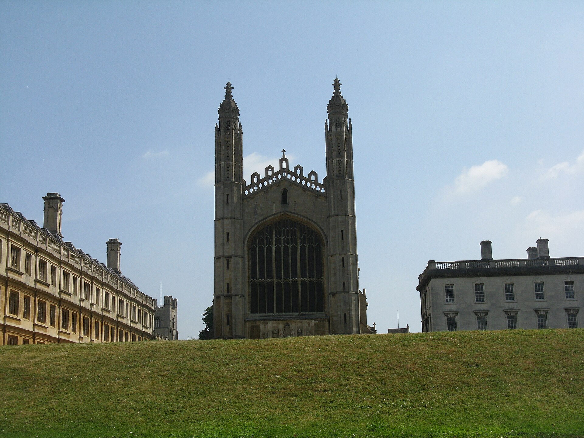 King's College Chapel seen across the Backs in Cambridge