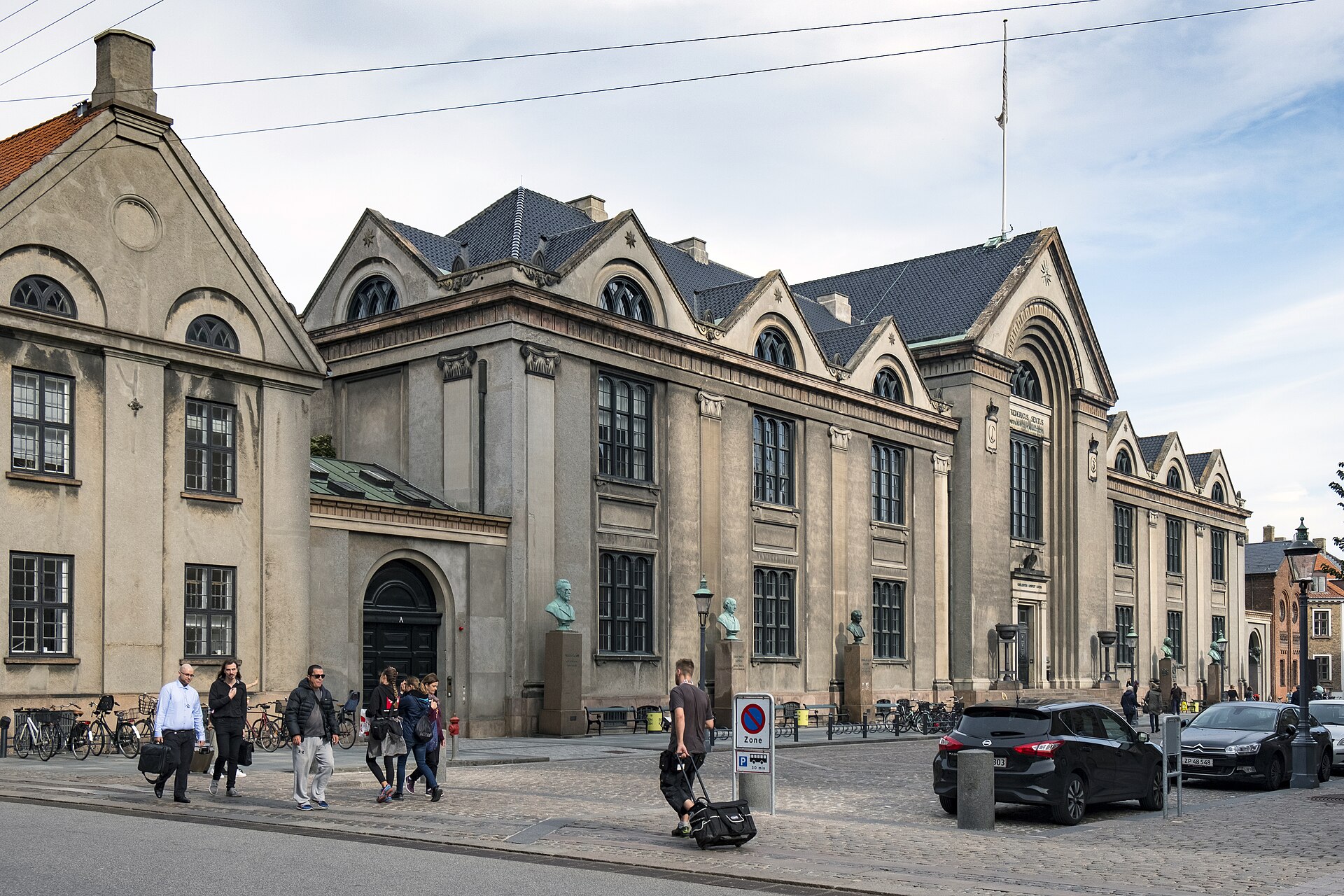 The University of Copenhagen's main building on Frue Plads in central Copenhagen