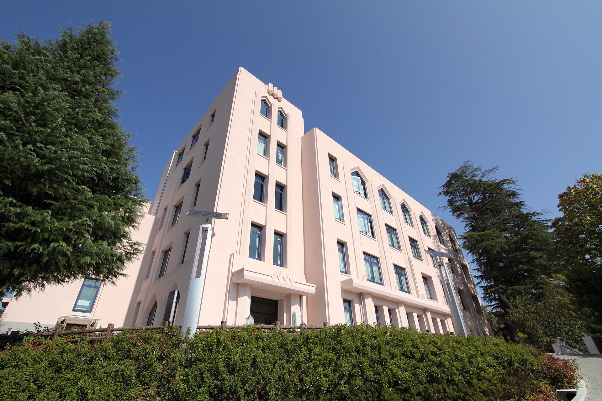 Osaka University Hall, a 1920s building on the Toyonaka campus of the University of Osaka